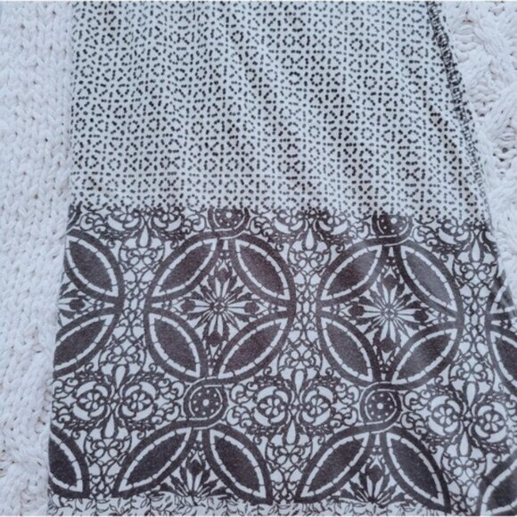 Vintage L.O.G.G Brown/Sandy Paisley Boho Maxi Dress - Picture 3 of 15